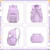 Generic Girls Backpack, 3pcs Sets Kids Backpack for Girls with Anti-theft Back Pocket, Lightweight School Backpacks - 3 of 4