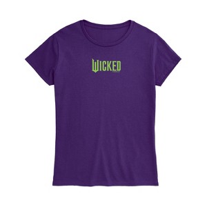 Women's - Wicked - Green Logo Short Sleeve Graphic T-Shirt - 1 of 3