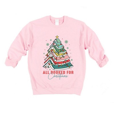 Simply Sage Market Women's Graphic Sweatshirt All Booked For Christmas