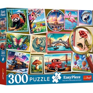 Trefl EasyPiece Postage Stamps 300 Piece Puzzle - 1 of 3