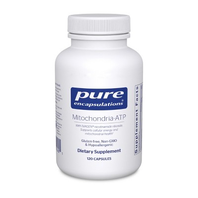 Pure Encapsulations Mitochondria-ATP - Mitochondrial Support - ATP Production Aid* - with Vitamins C, E & Thiamin - Antioxidant Support - 120 Capsules