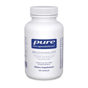 Pure Encapsulations Mitochondria-ATP - Mitochondrial Support - ATP Production Aid* - with Vitamins C, E & Thiamin - Antioxidant Support - 120 Capsules - 1 of 4