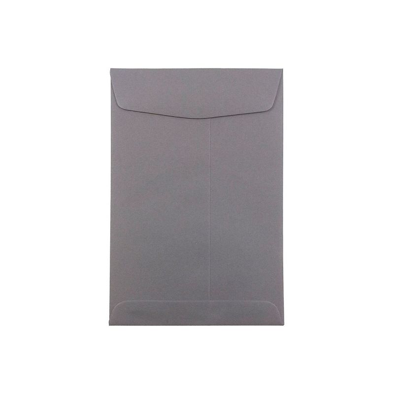 JAM Paper 6 x 9 Open End Catalog Envelopes Dark Grey 100/Pack (51285796) , 1 of 3