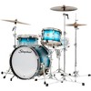 Slingerland Radio King 3-Piece Shell Pack With 20" Bass Drum Blue and Silver Lacquer - 3 of 4