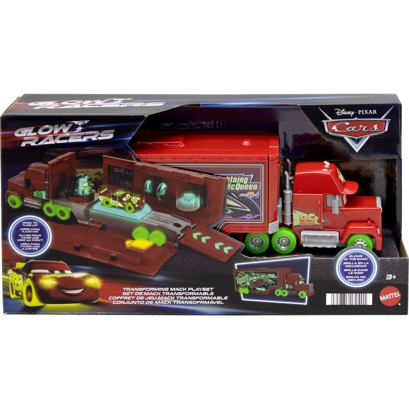 Disney and Pixar Cars Glow Racers Transforming Mack Playset, 5 of 6