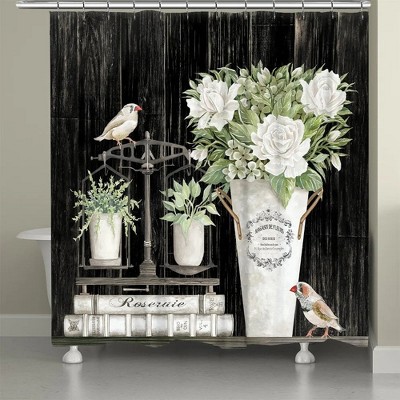 Laural Home Roseraie Shower Curtain