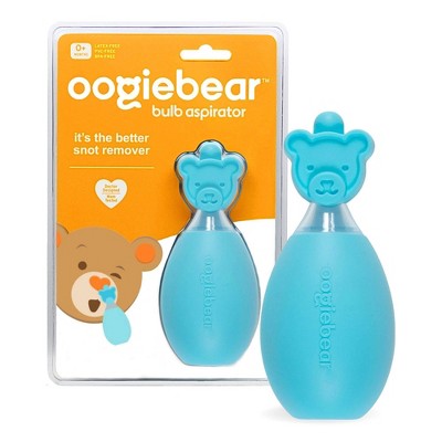 oogiebear Bulb Aspirator Handheld Baby Nose Cleaner for Newborns, Infants, and Toddlers