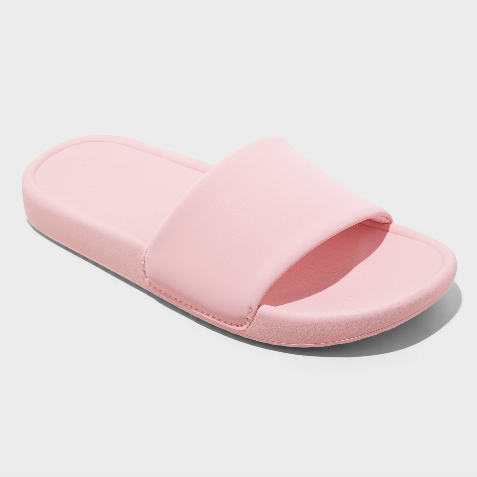 Kids' Tatum Comfort Slides - All In Motion™ Pink 13: Slip-On Sandals, EVA Insole, Treaded Outsole