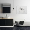 Stupell Industries Happy Elephant Splashing Bathtub Canvas Wall Art - 2 of 4