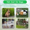 FURNIinspire Pet Crates and Houses Secure Portable Pet Fence, Pet Exercise Pen for Outdoor, for Outdoor Adventures Home Use, Black, 32"*32"*32" - 4 of 4