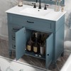 Bella Depot 36" Bathroom Vanity with Sink Bathroom Cabinet with Drawers, Solid Frame and MDF Board - 2 of 4