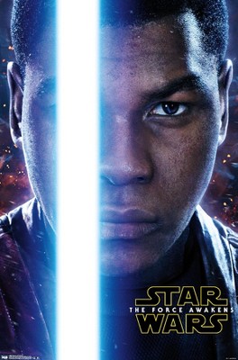 Trends International Star Wars: The Force Awakens - Finn Portrait Unframed Wall Poster Prints