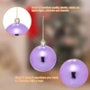 Unique Bargains Plastic Party Wedding Christmas Box Packed Hanging Ornament Balls 2.4" 24 Pcs - 3 of 4