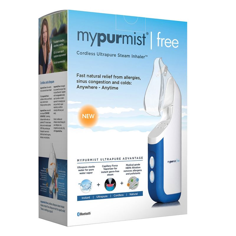 MyPurMist Free Ultrapure Steam Inhaler, 5 of 6