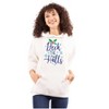 Christmas Deck The Halls Snowflakes Hoodie Sweatshirt Women Men Brisco Brands - 3 of 4