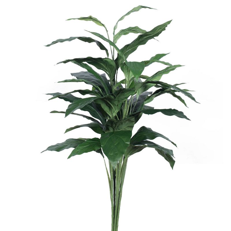 4&#39; Artificial Spathiphyllum Plant - Vickerman, 1 of 4