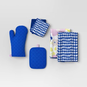 6pc Kitchen Textile Set - Room Essentials™ - 1 of 4