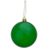 Northlight 32ct Transparent Green Shatterproof Christmas Ball Ornaments 3.25"(80mm) - 2 of 3