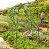 Costway 7.5FT Garden Arch Trellis Outdoor Plant Support Archway for Climbing Vine Flower - 4 of 4