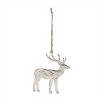 Etched Metal Deer Ornament (Set of 12) - 2 of 2