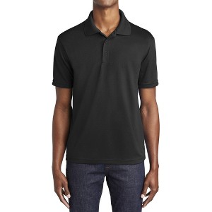 Mafoose Men's Short Sleeve PosiCharge Ultra-Fine Flat Back RacerMesh Polo Shirt - 1 of 4