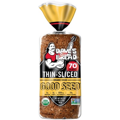 Dave's Killer Bread Organic Thin Sliced Good Seed Bread - 20.5oz