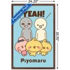 Trends International Piyomaru - Yeah! Framed Wall Poster Prints - 3 of 4