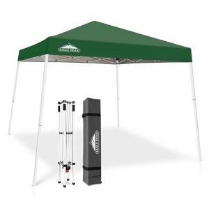 EAGLE PEAK Slant Leg Pop-up Canopy Tent Easy One Person Setup Instant Outdoor Beach Canopy Folding Portable Sports Shelter - 1 of 4