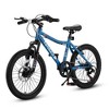 20 Inch Kids Bike, Boys Girls Mountain Bike Ages 8-12, 7 Speed Teenager Children Kids' Bicycles, Front Suspension Disc Brake Rear V-Brake - 4 of 4