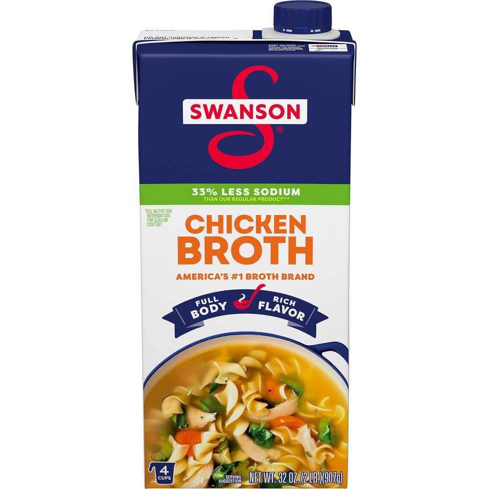 UPC 051000132796 product image for Swanson Natural Goodness Gluten Free 33% Less Sodium Chicken Broth - 32oz | upcitemdb.com