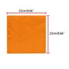 INSPIRE CHIC Men's Wedding Party Solid Color Self-Folded Pocket Squares - 3 of 4