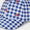 Lobster Embroidery Baseball Hat - Universal Thread™ Blue - 4 of 4