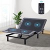 Vipbear Adjustable Bed Frame with Thickened Frame,Head-Pillow-Tilt, Adjustable Beds with Smart APP Control, Massage, Zero Gravity,USB Ports - 2 of 4