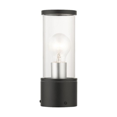 Livex Lighting Atlantic 1 - Light Post Light in  Textured Black/Antique Silver