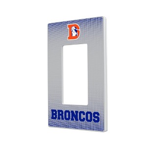 NFL AFC Historic Teams Linen Hidden-Screw Light Switch Plate for Single Rocker - 1 of 4
