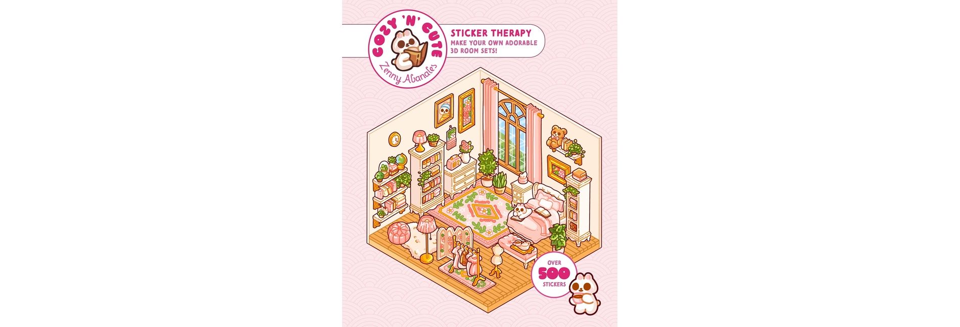 Cute'n'cozy Sticker Therapy - (Paperback)