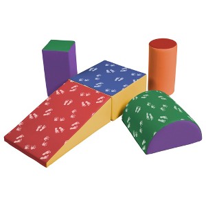 ECR4Kids SoftZone Climb and Crawl Playset, 5-Piece - 1 of 4