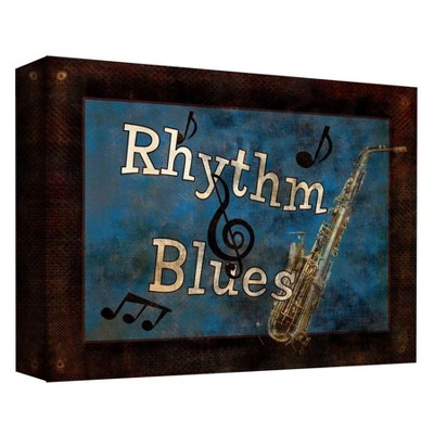 14" x 11" Rhythm And Blues Decorative Wall Art - PTM Images