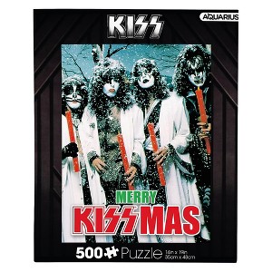 Aquarius Puzzles KISS Merry KISSmas 500 Piece Jigsaw Puzzle - 1 of 3