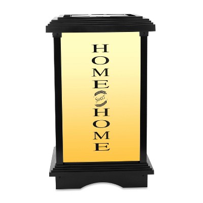 Techko Solar LED Welcome Lantern with Amber and White Light