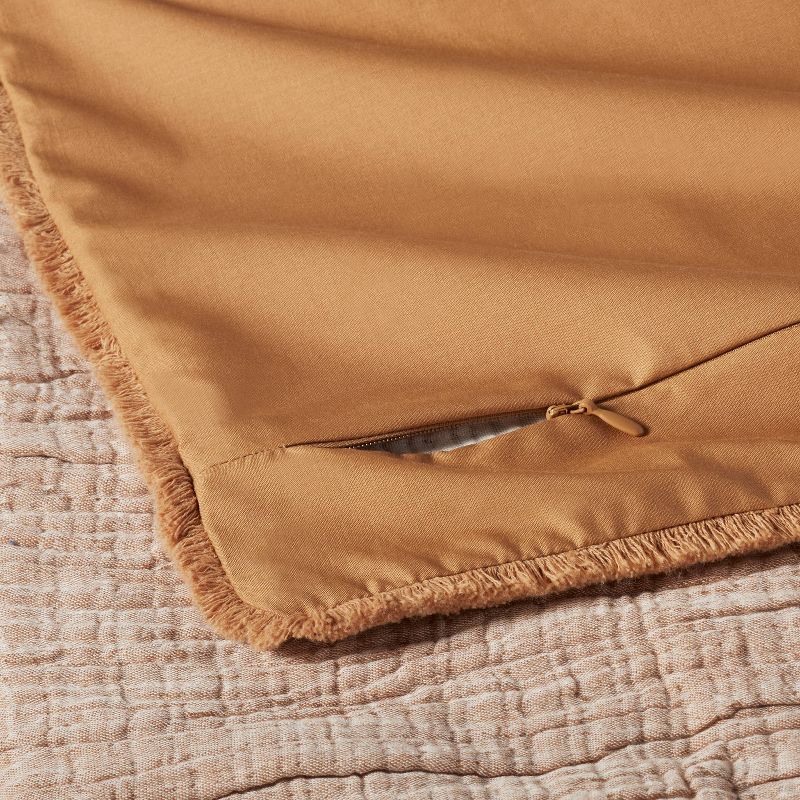 Textured Chambray Cotton Pillow Sham - Casaluna™, 5 of 9