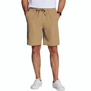 COOFANDY Men's Casual Drawstring Shorts Lightweight Elastic Waist Walking Shorts with Pockets - 1 of 4