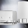 Urban Ambiance Luxury Contemporary Bathroom Vanity Light,  7.5"H x 34.5"W,  Polished Chrome Finish, UHP2294 - 4 of 4