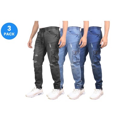 black - medium wash - dark wash