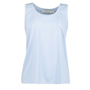 Women's Crew Neck Pocket Tank - bishop + young - 1 of 2