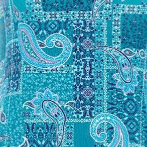 waterfall paisley patchwork