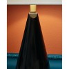 Signature Design by Ashley Ackson Table Lamps Black/Brass: Ceramic Body, White Shade, No Bulbs Included - 4 of 4