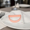 Unique Bargains Napkin Rings D-Shaped Stainless Steel 1 Pc - 3 of 3