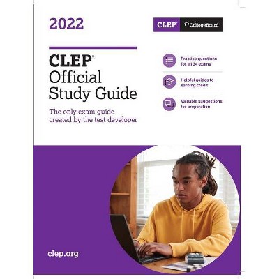 CLEP Official Study Guide 2022 - (Paperback)