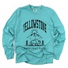 Simply Sage Market Yellowstone National Park Mountain Garment Dyed Long Sleeve - 2 of 4